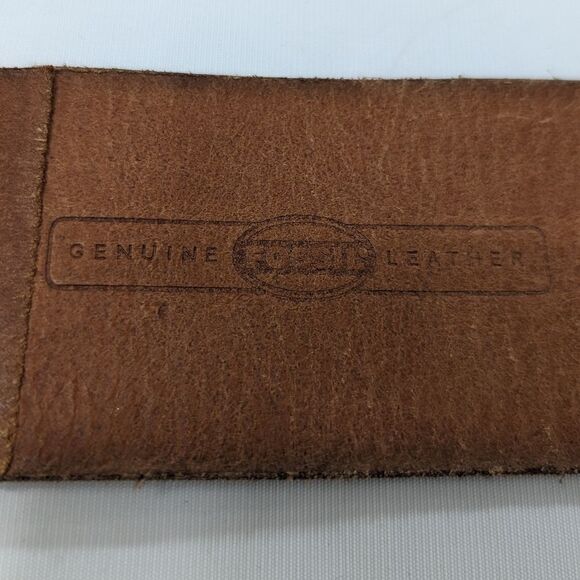 Fossil Leather Belt Sz Small - Picture 5 of 5